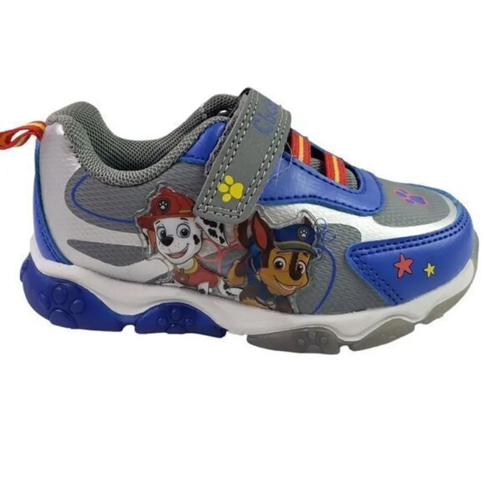 New Paw Patrol Toddler Boys' Slip-On Sneakers, Size 8, Blue, Multicolor (15 Cms)